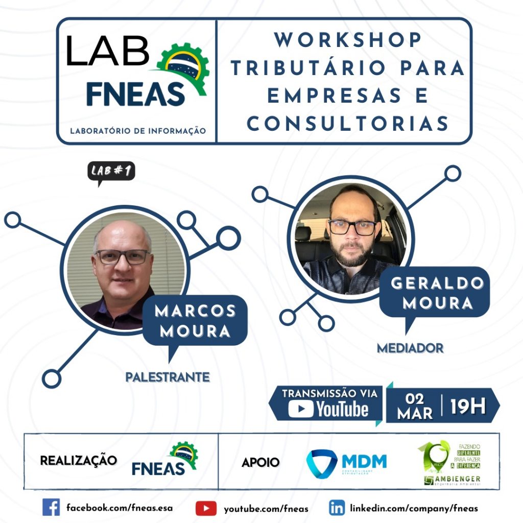 LAB FNEAS #1 - Workshop Tributário para Empresas e Consultorias