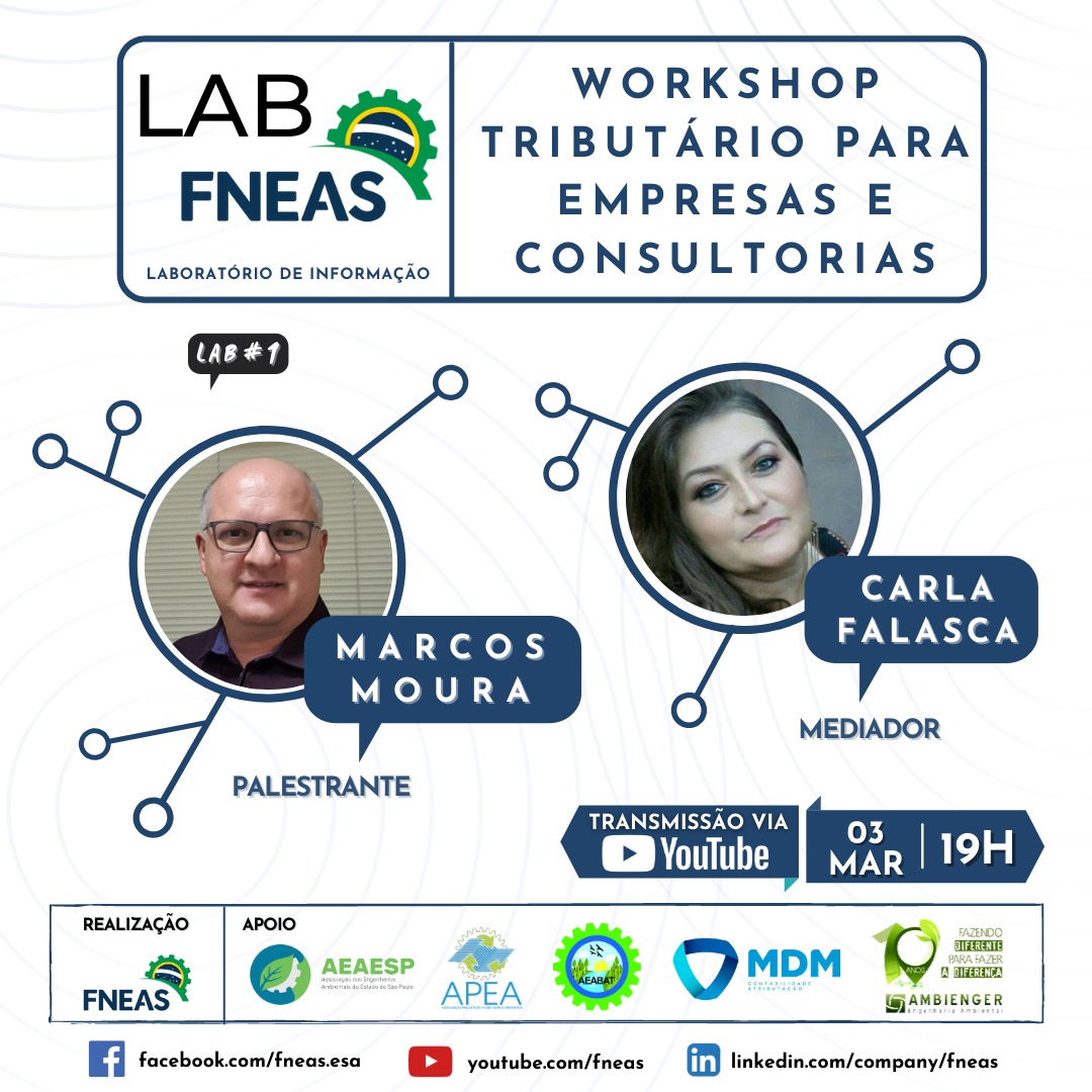 LAB FNEAS #1 – Workshop Tributário para Empresas e Consultorias